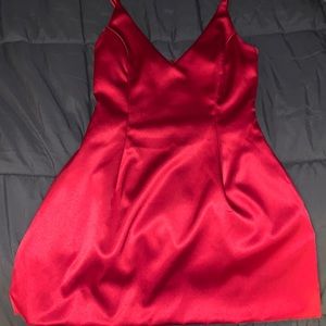 Red Selena Gomez dress